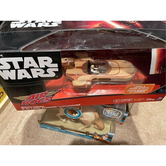 STAR WARS Air Hogs X-34 Land Speeder Remote Control New Sealed - Picture 2 of 7